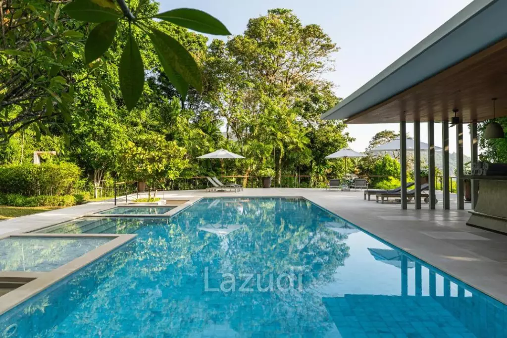 Luxury 6-Bedroom Estate for Rent Just Steps from Kata Noi Bay