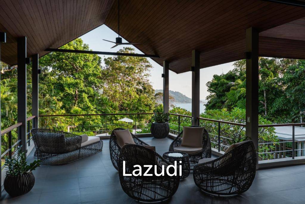 Luxury 6-Bedroom Estate for Rent Just Steps from Kata Noi Bay