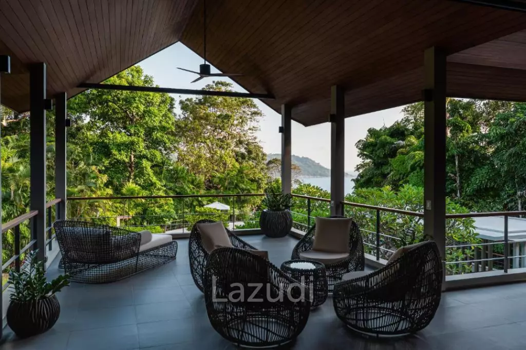 Luxury 6-Bedroom Estate for Rent Just Steps from Kata Noi Bay