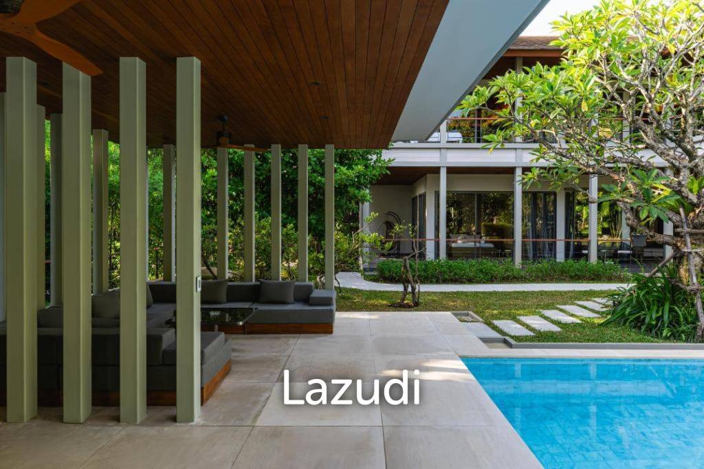 Luxury 6-Bedroom Estate for Rent Just Steps from Kata Noi Bay