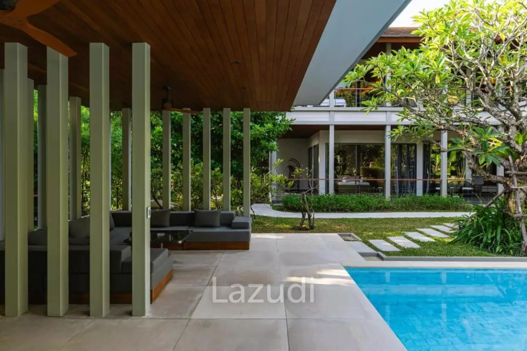 Luxury 6-Bedroom Estate for Rent Just Steps from Kata Noi Bay