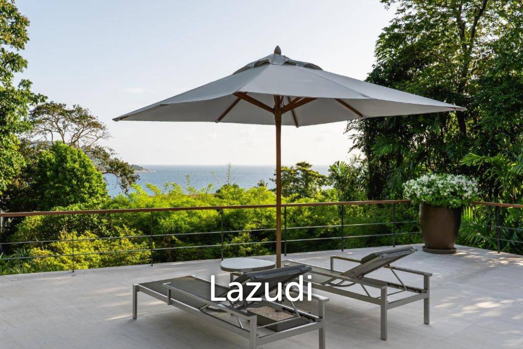 Luxury 6-Bedroom Estate for Rent Just Steps from Kata Noi Bay