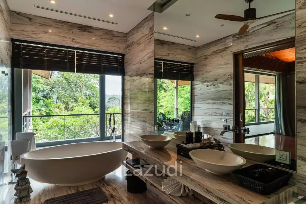 Luxury 6-Bedroom Estate for Rent Just Steps from Kata Noi Bay