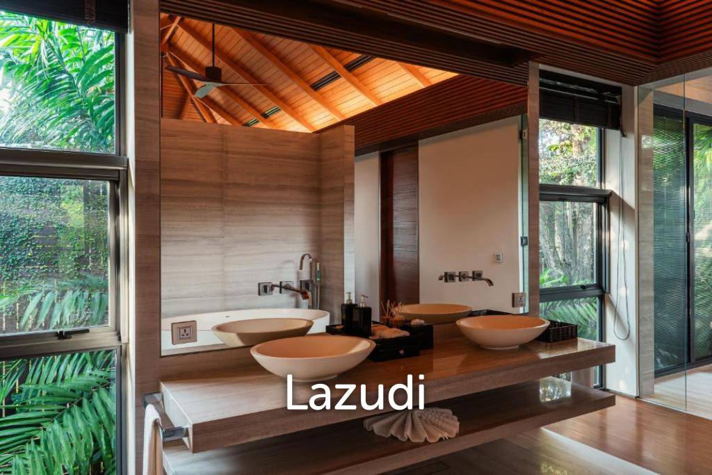 Luxury 6-Bedroom Estate for Rent Just Steps from Kata Noi Bay
