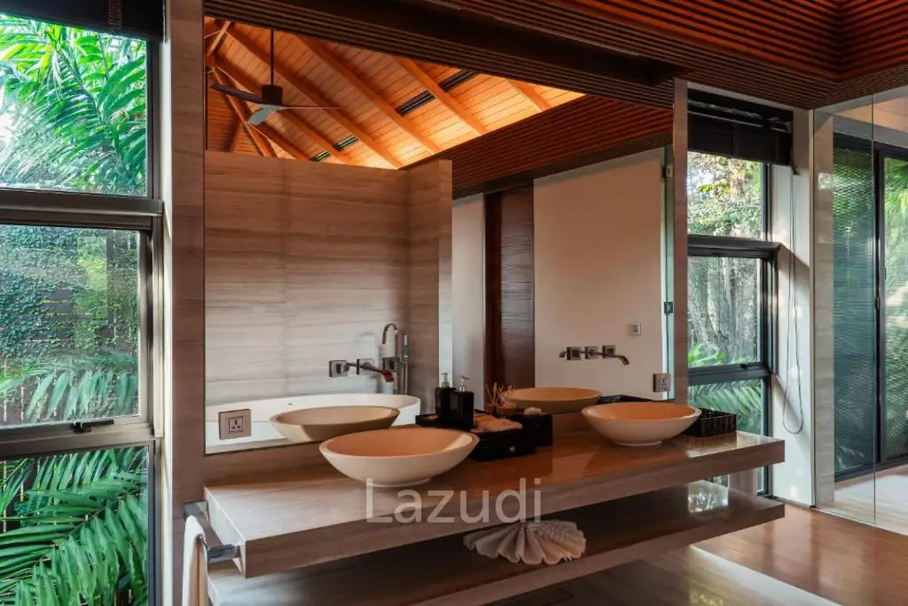Luxury 6-Bedroom Estate for Rent Just Steps from Kata Noi Bay