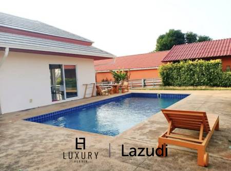 Private Pool Villa with Mountain Views Near Hua Hin Big land