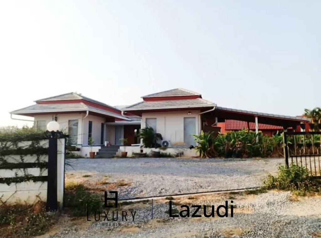 Private Pool Villa with Mountain Views Near Hua Hin Big land