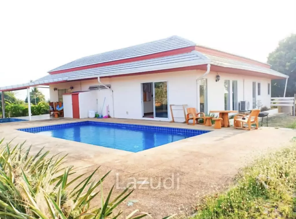 Private Pool Villa for Rent with Mountain Views Near Hua Hin