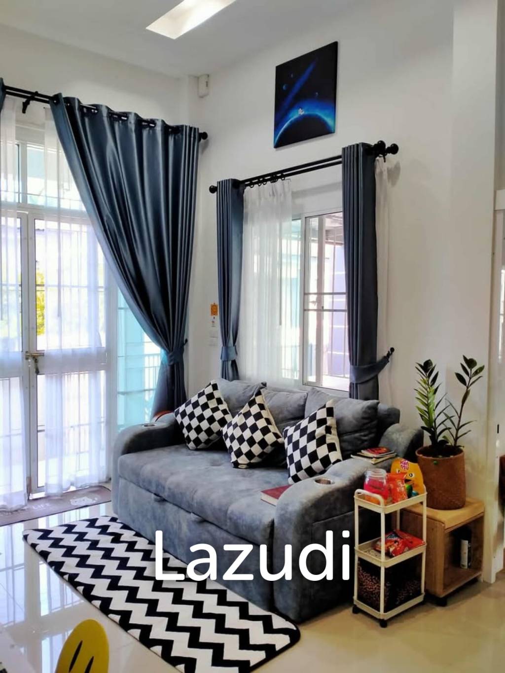บ้านเดี่ยวโมเดิร์น 3 ห้องนอน ใกล้สนามบิน ใน ต.บ้านดู่