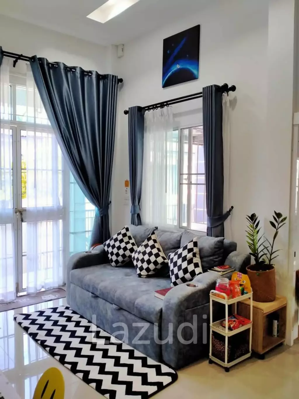 บ้านเดี่ยวโมเดิร์น 3 ห้องนอน ใกล้สนามบิน ใน ต.บ้านดู่