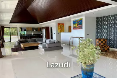 Over 1 Rai Hillside Estate with 3 Villas and 1 Apartment near Nai Harn Beach
