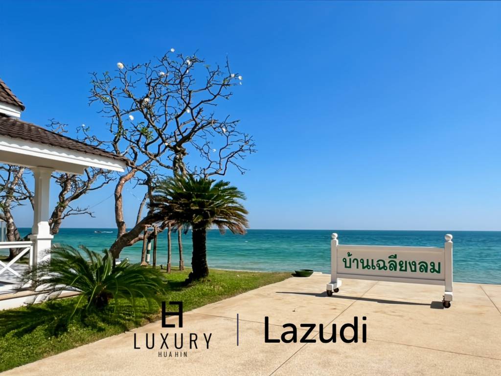 Baan Chaliang Lom : 5 Bedroom, Two Storey Villa A Few Steps from Hua Hin Beach