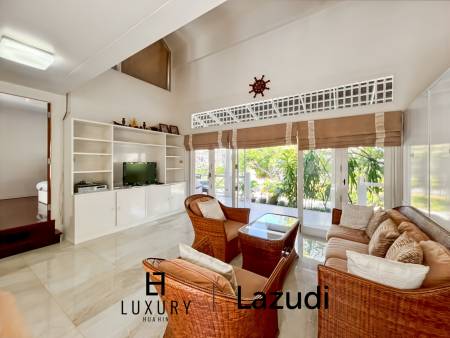 Baan Chaliang Lom : 5 Bedroom, Two Storey Villa A Few Steps from Hua Hin Beach