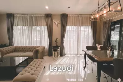 201 sqm Fully Furnished 3-Bed Detached Home in Racha Thewa, Samut Prakan