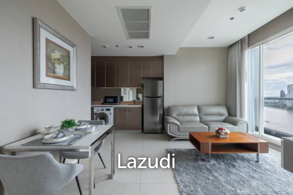 45 sqm river view condoat Menam Residences Bangkok