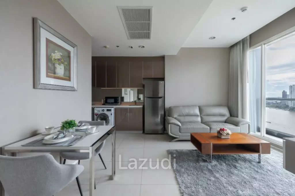 45 sqm river view condoat Menam Residences Bangkok