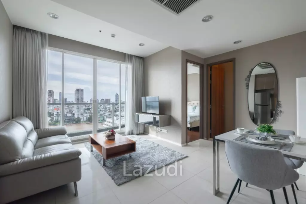 45 sqm river view condoat Menam Residences Bangkok
