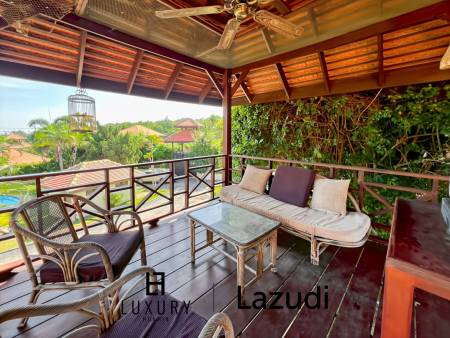 White Lotus 1 Tropical 3 Bedroom Villa with Expansive Garden