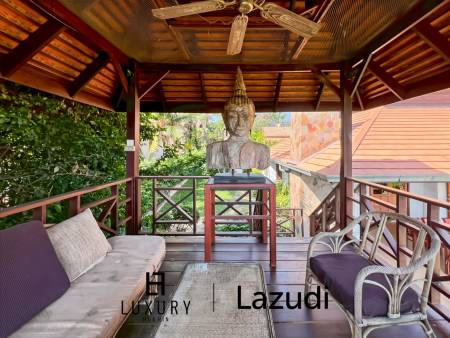 White Lotus 1 Tropical 3 Bedroom Villa with Expansive Garden