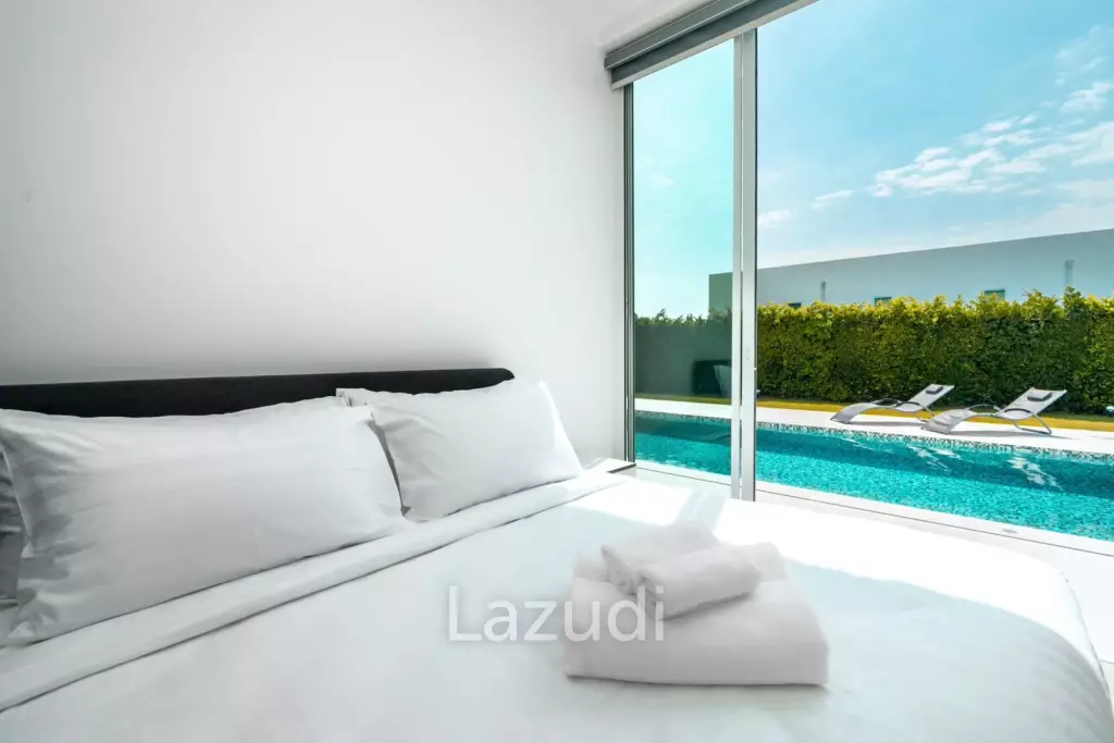 287 sqm contemporary pool villa in Phu Montra K-Haad Hua Hin