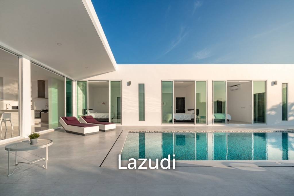 287 sqm contemporary pool villa in Phu Montra K-Haad Hua Hin