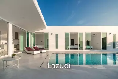 287 sqm contemporary pool villa in Phu Montra K-Haad Hua Hin
