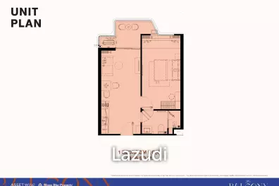 1 Bed 1 Bath 33 SQ.M The Balcony