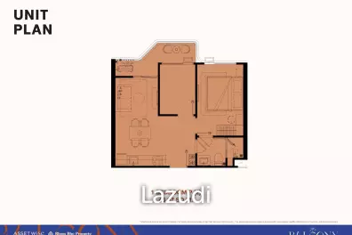 1 Bed 1 Bath 33 SQ.M The Balcony