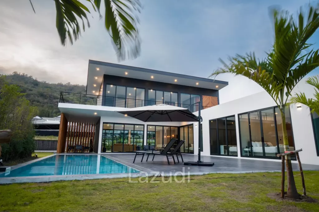 2-Storey Modern Pool Villa 5 Bedroom in Phu Montra K-Haad Hua Hin