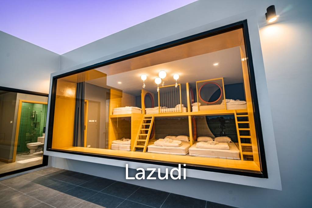 2-Storey Modern Pool Villa with slide in Leleaf Valley Hua Hin