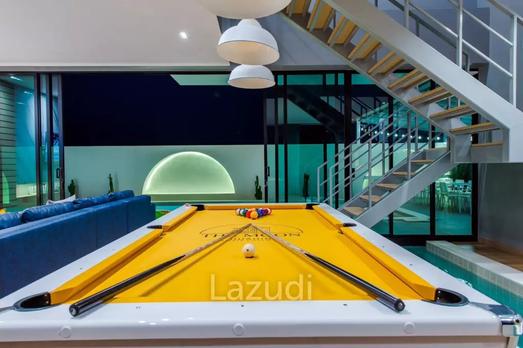 2-Storey Modern Pool Villa with slide in Leleaf Valley Hua Hin