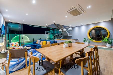 2-Storey Modern Pool Villa with slide in Leleaf Valley Hua Hin