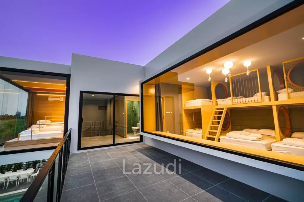 2-Storey Modern Pool Villa with slide in Leleaf Valley Hua Hin