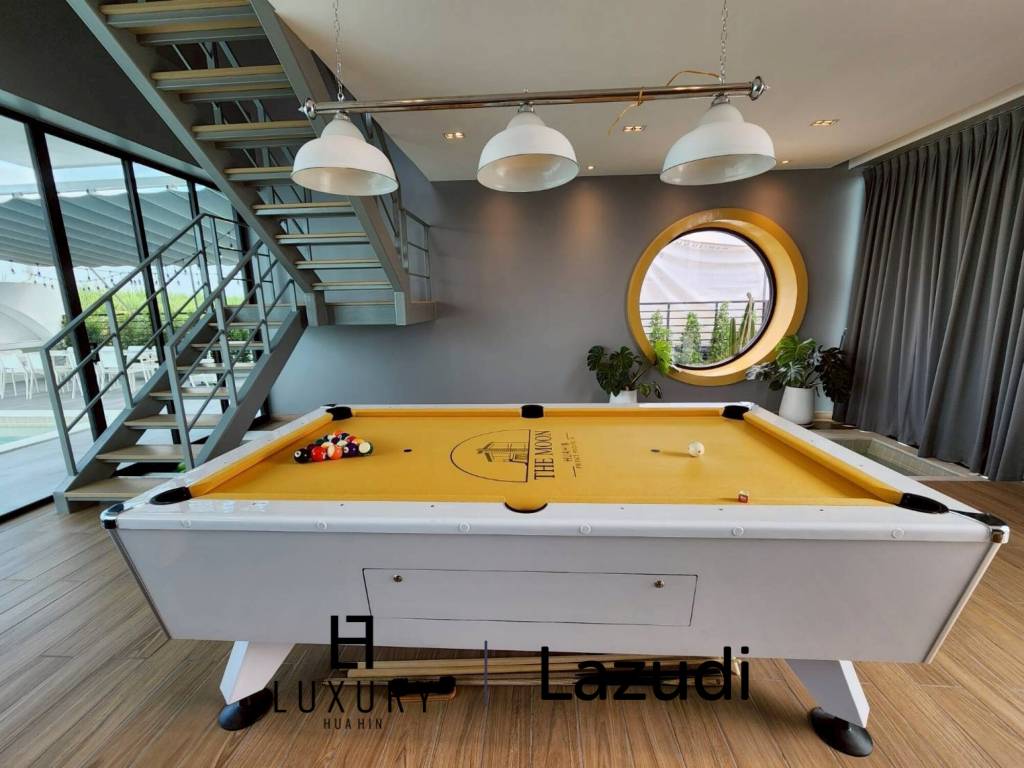 2-Storey Modern Pool Villa with slide in Leleaf Valley Hua Hin