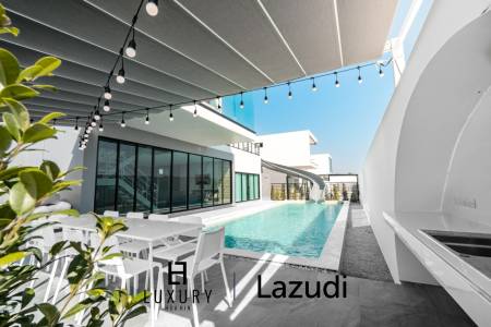 2-Storey Modern Pool Villa with slide in Leleaf Valley Hua Hin