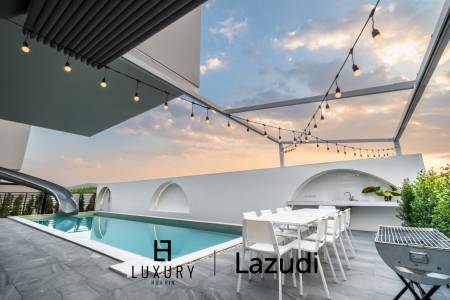 2-Storey Modern Pool Villa with slide in Leleaf Valley Hua Hin