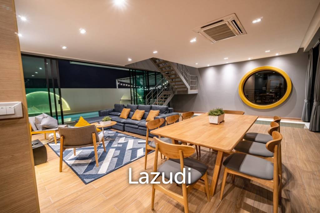 2-Storey Modern Pool Villa with slide in Leleaf Valley Hua Hin