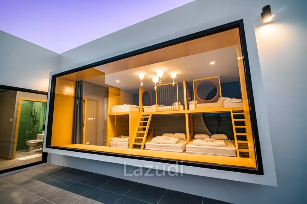 2-Storey Modern Pool Villa with slide in Leleaf Valley Hua Hin