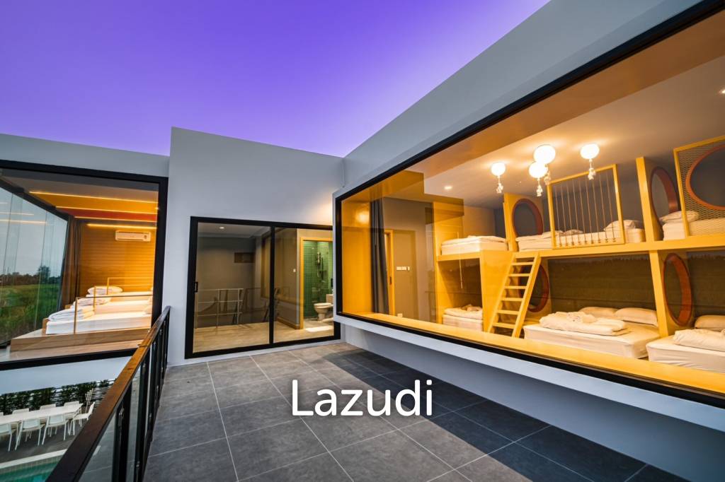 2-Storey Modern Pool Villa with slide in Leleaf Valley Hua Hin