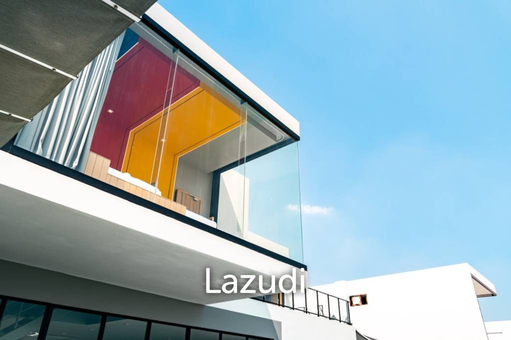 2-Storey Modern Pool Villa with slide in Leleaf Valley Hua Hin