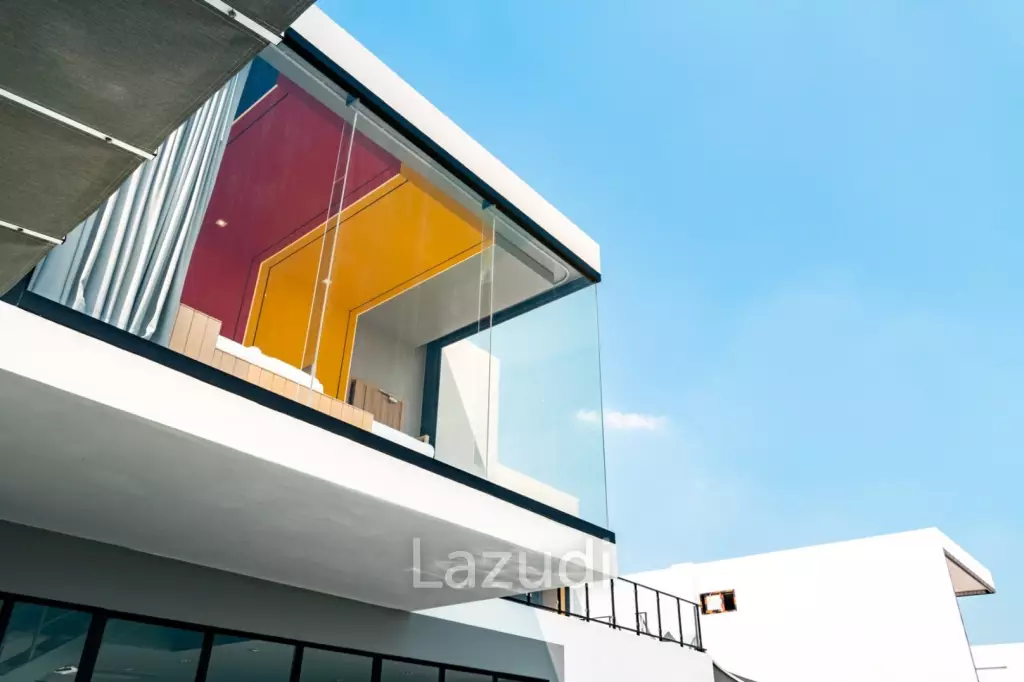 2-Storey Modern Pool Villa with slide in Leleaf Valley Hua Hin