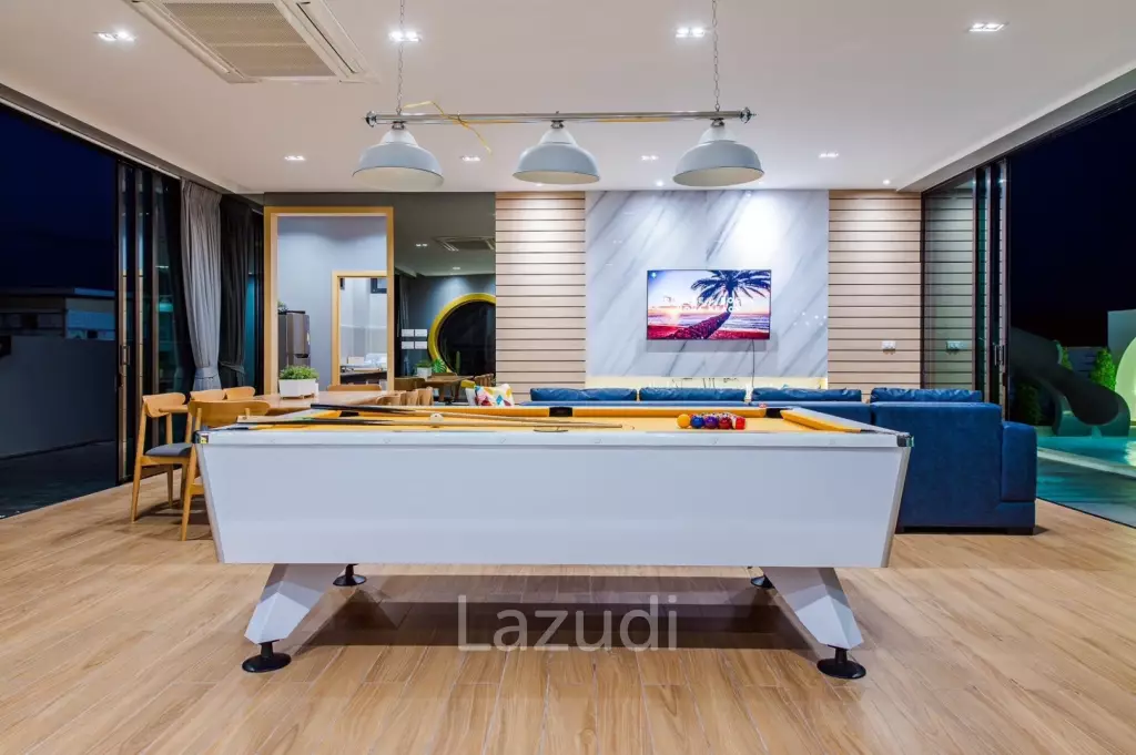 2-Storey Modern Pool Villa with slide in Leleaf Valley Hua Hin