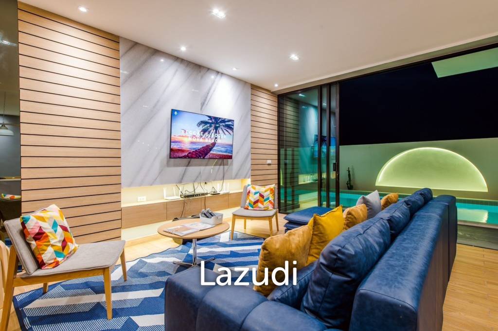 2-Storey Modern Pool Villa with slide in Leleaf Valley Hua Hin