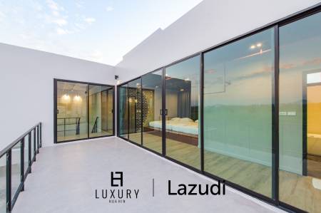 Modern 4 Bedroom Pool Villa with Outdoor BBQ in Leleaf Valley Hua Hin