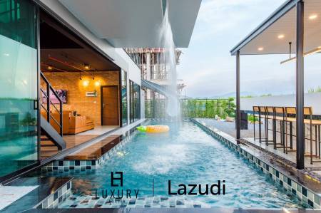 Modern 4 Bedroom Pool Villa with Outdoor BBQ in Leleaf Valley Hua Hin