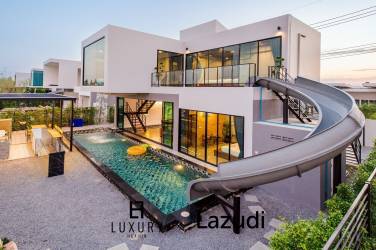 Modern 4 Bedroom Pool Villa with Outdoor BBQ in Leleaf Valley Hua Hin