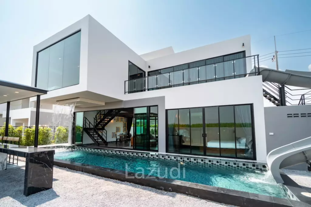 2-Storey, 4 Bedroom Pool Villa with BBQ Area in Leleaf Valley Hua Hin