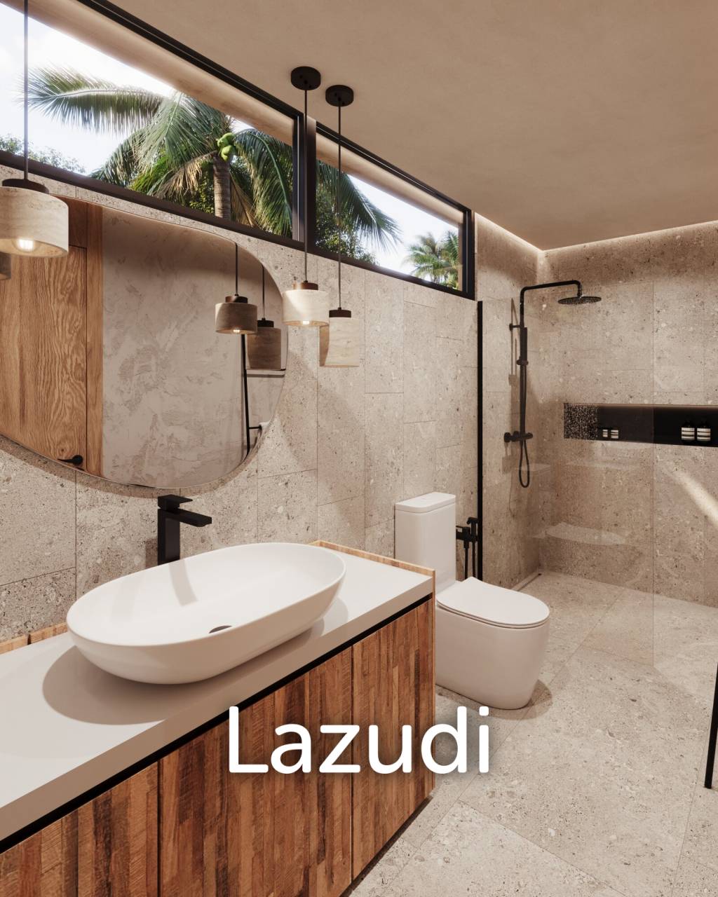 4-Bed Mediterranean Style Villa in Chaweng Noi