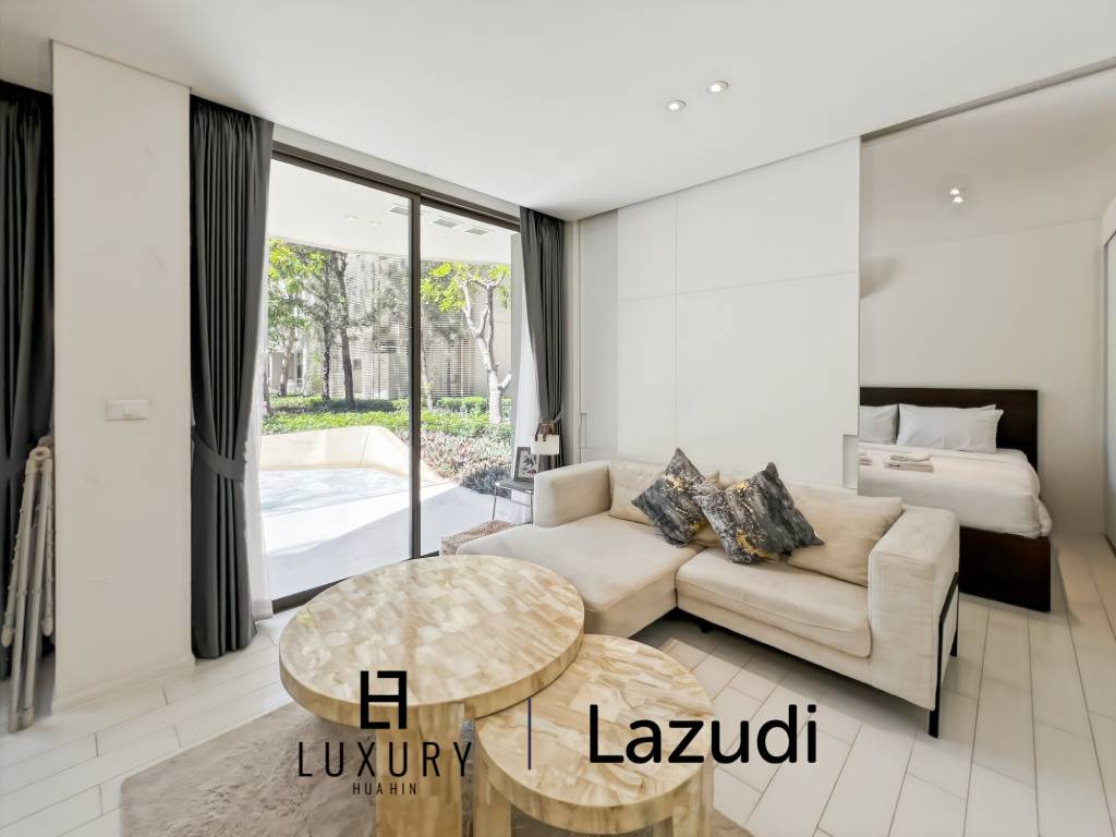 66 Sqm Pool Access 2 Bedroom Condo at Veranda Residence Hua Hin