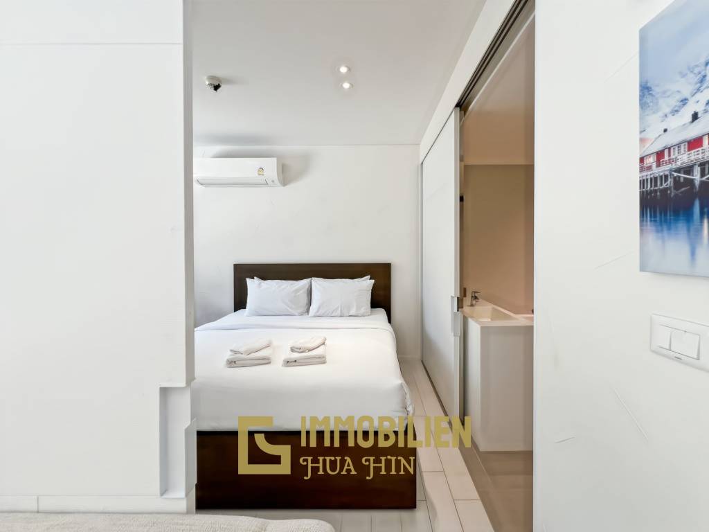 Große Eigentumswohnung mit Poolzugang und 2 Schlafzimmern in der Veranda Residence Hua Hin - zur Miete